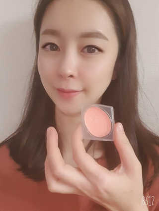 셀프코딩 밀키웨이 스프레드 글리터 밤 — 5점을 준 리뷰어가 2020년 7월 올린 사용 사진