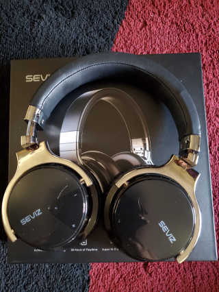 SEVIZ Bluetooth Headphones 10 3color — 5점을 준 리뷰어가 2020년 7월 올린 사용 사진