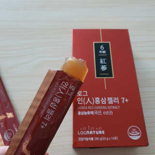 로그네이처 로그 인 홍삼젤리 7+ — 5점을 준 리뷰어가 2020년 6월 올린 사용 사진