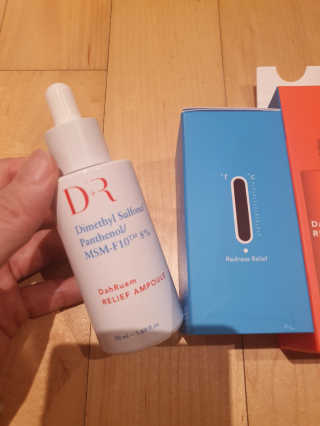 Dr다룸 릴리프 앰플 — 5점을 준 리뷰어가 2020년 9월 올린 사용 사진