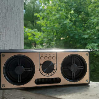 SEVIZ RETRO20W 레트로 블루투스 스피커 — 5점을 준 리뷰어가 2020년 6월 올린 사용 사진