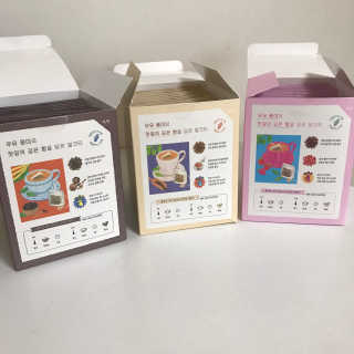 (주)쟈뎅 쟈뎅 아워티 밀크 3종 — 5점을 준 리뷰어가 2020년 11월 올린 사용 사진