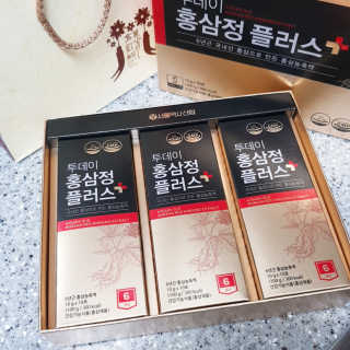 서울약사신협_투데이홍삼정플러스스틱_10g x 30포 — 4.5점을 준 리뷰어가 2020년 11월 올린 사용 사진