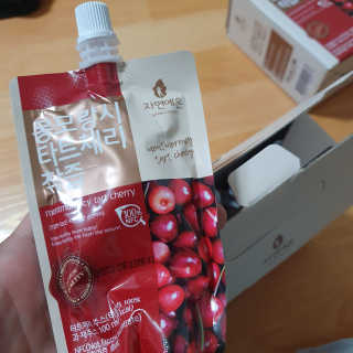자연에온 몽모랑시 타트체리 착즙 100mL 10개입 2BOX — 5점을 준 리뷰어가 2020년 10월 올린 사용 사진