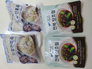 바다는다웰빙이다 완도사랑 전복죽 250g - 2팩 + 전복장조림 2팩 — 5점을 준 리뷰어가 2020년 11월 올린 사용 사진