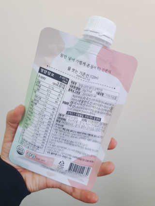[꾸콤] 참참 OOTD쉐이크 담백한 일주일세트 50g x 5 — 5점을 준 리뷰어가 2020년 10월 올린 사용 사진