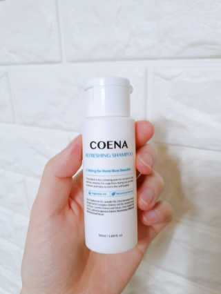 코에나샴푸 자연유래 식물성 코에나 샴푸 50ml — 4점을 준 리뷰어가 2020년 4월 올린 사용 사진