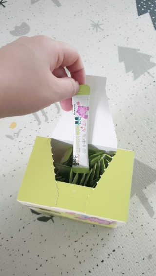 [풀무원베이비밀] 프로바이오락 베이비 튼튼 유산균 — 5점을 준 리뷰어가 2020년 7월 올린 사용 사진