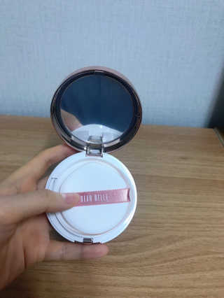 디어벨르 크림쿠션 DEAR BELLE CREAM COUSION — 5점을 준 리뷰어가 2020년 8월 올린 사용 사진