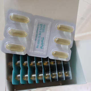JW중외제약 마이코드 알티지 오메가3 1000 mg — 5점을 준 리뷰어가 2020년 7월 올린 사용 사진