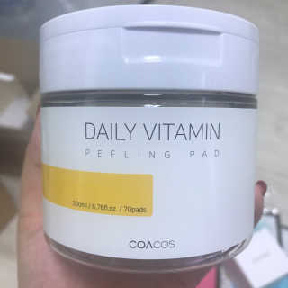 [코아코스] 데일리 비타민 필링패드 70매 200ml — 3점을 준 리뷰어가 2020년 5월 올린 사용 사진