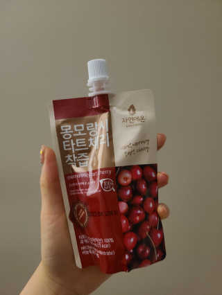 자연에온 몽모랑시 타트체리 착즙 100mL 10개입 2BOX — 5점을 준 리뷰어가 2020년 10월 올린 사용 사진