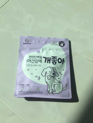 My Pet Care 천연단백질 치아건강에 개좋아 — 5점을 준 리뷰어가 2020년 11월 올린 사용 사진