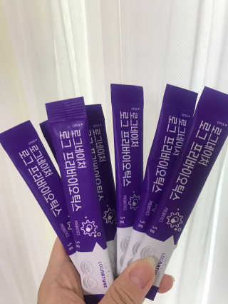 로그네이처 로그 프리바이오틱스 — 4.5점을 준 리뷰어가 2020년 4월 올린 사용 사진