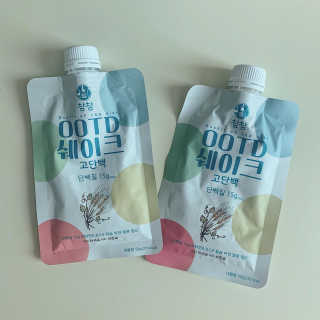 [꾸콤] 참참 OOTD쉐이크 고단백 일주일세트 50g x 5 — 5점을 준 리뷰어가 2020년 9월 올린 사용 사진