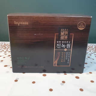 한국야쿠르트 발휘 발효홍삼 진녹綠원 — 5점을 준 리뷰어가 2020년 10월 올린 사용 사진