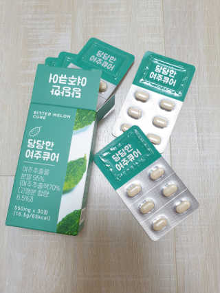 조은약초 국산 당당한 여주큐어 550mg x 30정 x 1박스 — 5점을 준 리뷰어가 2020년 7월 올린 사용 사진