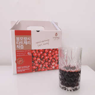 자연에온 몽모랑시 타트체리 착즙 100mL 10개입 2BOX — 5점을 준 리뷰어가 2020년 10월 올린 사용 사진