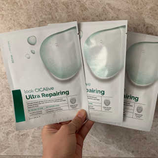 [마더메이드]룩시카라이브 울트라 리페어링 겔 마스크K — 5점을 준 리뷰어가 2020년 11월 올린 사용 사진