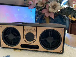 SEVIZ RETRO20W 레트로 블루투스 스피커 — 4.5점을 준 리뷰어가 2020년 6월 올린 사용 사진