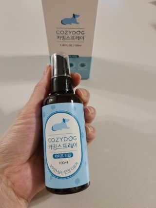 코지독 카밍스프레이 100ml — 5점을 준 리뷰어가 2020년 4월 올린 사용 사진