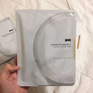 한미려 프리미엄 하이드로겔 마스크 — 5점을 준 리뷰어가 2020년 8월 올린 사용 사진