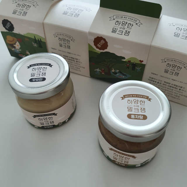 제주 성이시돌목장 하양한 수제밀크잼 베스트 2종 리뷰 사진