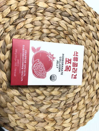 조은약초 석류콜라겐 석류즙 석류쪼옥 젤리 스틱 15포 x 20g — 5점을 준 리뷰어가 2020년 8월 올린 사용 사진