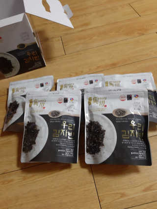 광천우리맛김 우리집밥도둑 맛있는광천김 우리김자반 50g 5봉 — 5점을 준 리뷰어가 2020년 5월 올린 사용 사진