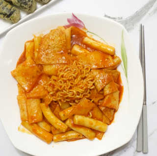 화곡미담 옛날 떡볶이 — 5점을 준 리뷰어가 2020년 4월 올린 사용 사진