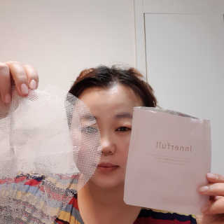 이너풀 하이 모이스처라이징 바이오셀룰로오스 마스크 — 5점을 준 리뷰어가 2020년 7월 올린 사용 사진
