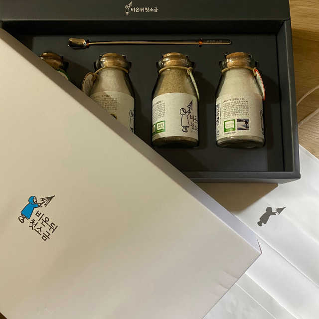 비온뒤첫소금 프리미엄 천일염 4종 SET 리뷰 사진