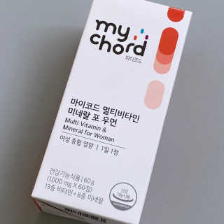 JW중외제약 마이코드 멀티비타민미네랄 포 우먼 — 4점을 준 리뷰어가 2020년 9월 올린 사용 사진