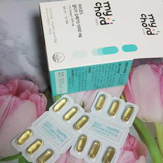JW중외제약 마이코드 알티지 오메가3 1000 mg — 5점을 준 리뷰어가 2020년 7월 올린 사용 사진