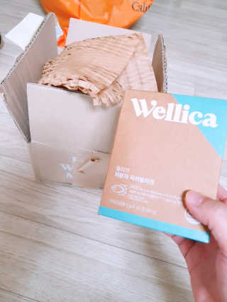 웰리카 저분자 피쉬 콜라겐 — 5점을 준 리뷰어가 2020년 12월 올린 사용 사진