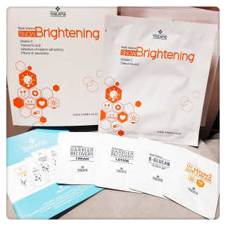트리티스 [Treatis] Facial Sheet Mask — 4점을 준 리뷰어가 2020년 12월 올린 사용 사진
