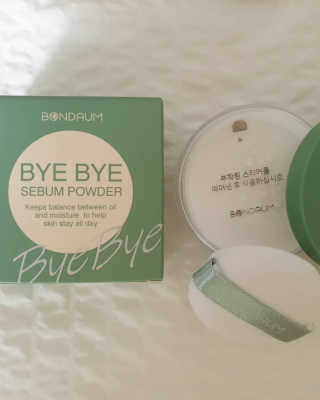 본다움 빠이빠이 세범 파우더 — 5점을 준 리뷰어가 2020년 7월 올린 사용 사진