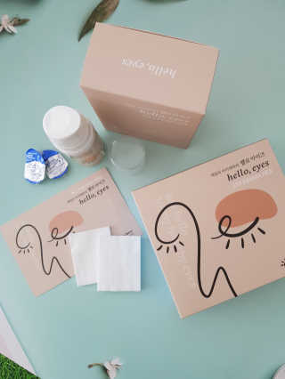 [헬로아이즈] 아이더마덱스 100ml + 순면솜120매 — 4점을 준 리뷰어가 2020년 8월 올린 사용 사진