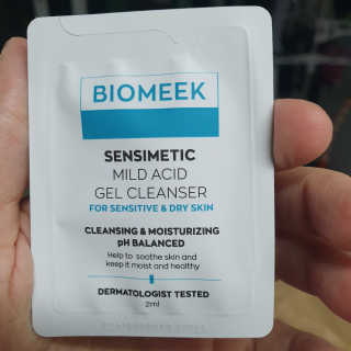 바이오믹 BIOMEEK SENSIMETIC SOOTHING MASK.S — 5점을 준 리뷰어가 2020년 6월 올린 사용 사진