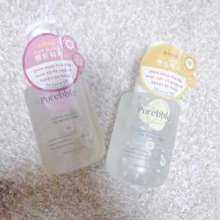 Purebble 당김없이 속촉촉_퓨어블 핸드워시 3종 [랜덤발송] — 5점을 준 리뷰어가 2020년 8월 올린 사용 사진