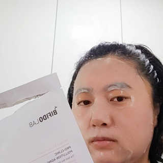 비피도랩 프로클리닉 폴루션에이징 프로텍트 마스크 — 5점을 준 리뷰어가 2020년 9월 올린 사용 사진