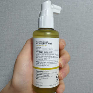 달리프 클로렐라 베러 루트 헤어토닉 100ml — 5점을 준 리뷰어가 2020년 10월 올린 사용 사진