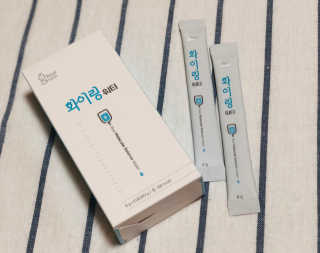 리얼그램 화이링워터 온 국민 필요회복템 — 5점을 준 리뷰어가 2020년 6월 올린 사용 사진