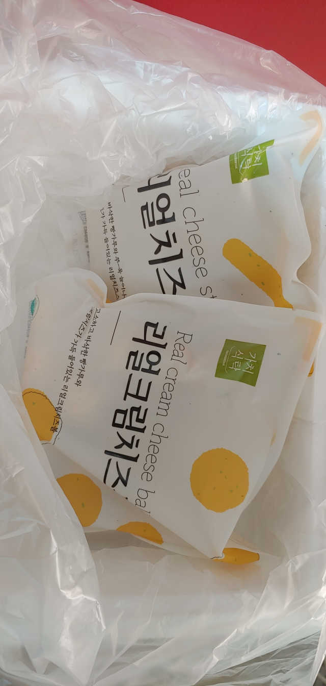 리얼치즈스틱, 리얼크림치즈볼 리뷰 사진