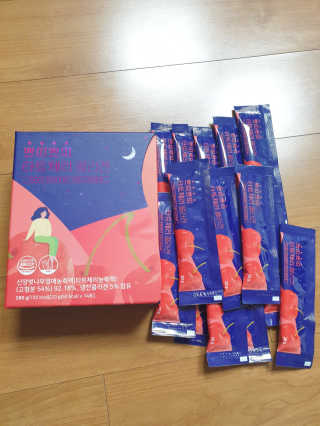서울약사신협_쁘띠쁘띠타트체리콜라겐_20g x 14포 — 5점을 준 리뷰어가 2020년 12월 올린 사용 사진