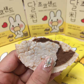 네이처오다 달칩 초코샌드 — 5점을 준 리뷰어가 2020년 8월 올린 사용 사진