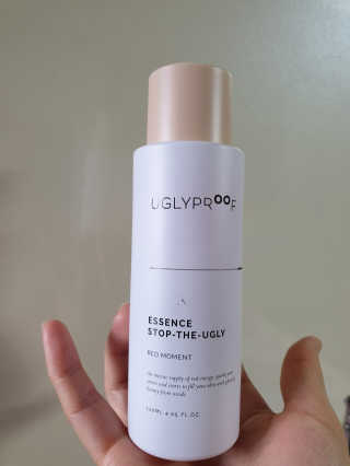 어글리프루프 에센스 스탑디어글리 레드모먼트 에센스 120ml — 5점을 준 리뷰어가 2020년 8월 올린 사용 사진