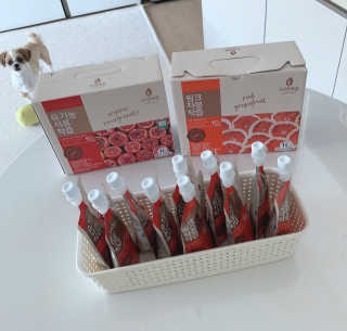 자연에온 핑크 자몽 착즙 100mL 10개입 2BOX — 4점을 준 리뷰어가 2020년 11월 올린 사용 사진