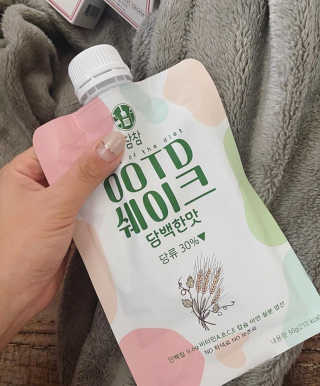 [꾸콤] 참참 OOTD쉐이크 담백한 일주일세트 50g x 5 — 5점을 준 리뷰어가 2020년 9월 올린 사용 사진