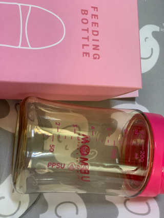 유비맘 PPSU 젖병 노꼭지_200ml_컬러 랜덤 발송 — 5점을 준 리뷰어가 2020년 7월 올린 사용 사진